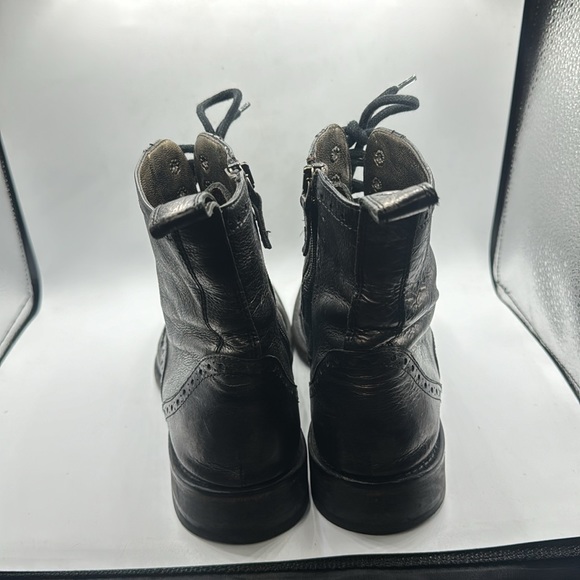 Johnston & Murphy Combat Boots Metallic - Picture 4 of 10